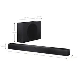 Саундбар Sharp HT-SBW310 Black - мініатюра 7