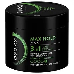 Віск для укладання волосся Syoss Max Hold Фіксація 5, 150 мл - мініатюра 3