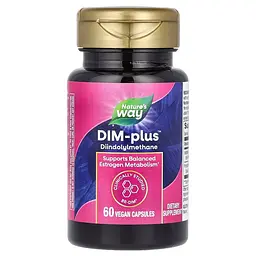 Натуральна добавка Nature's Way DIM-Plus Estrogen Metabolism, 60 вегакапсул - мініатюра 2