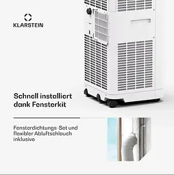 Кондиціонер мобільний Klarstein Breeze Box 7K Smart PAC (10046093) - мініатюра 4