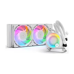 Система рідинного охолодження Ekwb EK-Nucleus AIO CR240 Lux D-RGB - White (3831109897843) - мініатюра 2