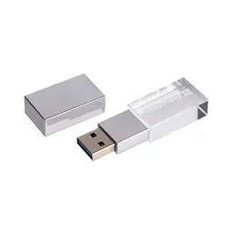 USB флеш накопичувач ColorWay 64GB ColorWay Crystal USB 3.0 (CW-USBCL64) - мініатюра 3
