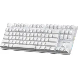 Клавіатура GamePro Genesis Joker MK124W Outemu Red Swithes White [152670] - мініатюра 3