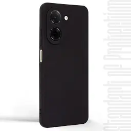 Чохол ArmorStandart Matte Slim Fit для Xiaomi Poco C71 4G Camera cover Black - мініатюра 2