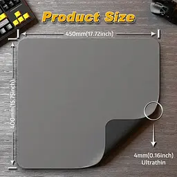 Ігровий килимок Attack Shark CM02 / 40*45 см / Grey - мініатюра 2