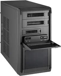 Корпус Chieftec LIBRA LT-01B-OP mATX, без БЖ, Black - мініатюра 2