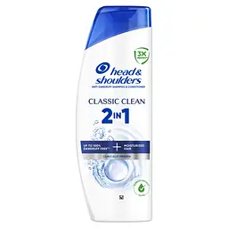 Шампунь Head & Shoulders 2 в 1 Проти лупи Основний догляд 400 мл (8700216304917)