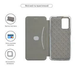 Чохол-книжка ArmorStandart G-Case для OPPO A54 4G Black - мініатюра 3