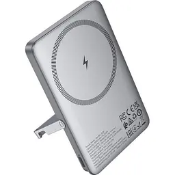 Зовнішній акумулятор Hoco Q36 Sunlight MagSafe 5000mAh 20W Gray (644884) [161350] - мініатюра 3