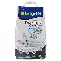 наповнювач туалету для котів Biokat's Diamond Classic 8 кг бентонітовий - мініатюра 4