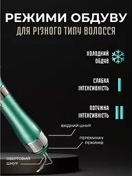 Фен-щітка для волосся VGR V-493 - мініатюра 5