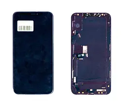 Дисплей iPhone XS MAX чорний переклеювання