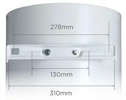 Водонагрівач Midea INSTALL 80 л, 1500 Вт, "мокрий" ТЕН, вертикальний, циліндричний, білий (000004638) - мініатюра 7