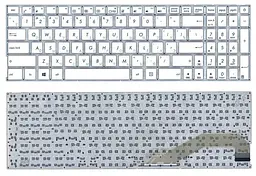 Клавіатура для ноутбука Asus (X540) White, (No Frame)