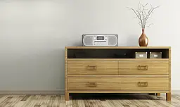Музична система Evoke C-D6 "все в одному" CD, DAB+ цифрова, FM-радіо, Bluetooth, включаючи пульт Б/в - мініатюра 2