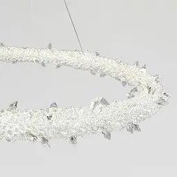 Підвісна кришталева LED-люстра Art 2053/1CCH - мініатюра 6