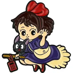 Значок Відьмина служба доставки Kiki's Delivery Service CH KK DS