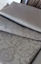 Постільна білизна Prism Grey Жаккард Romeo Home pbe0051808 - мініатюра 2