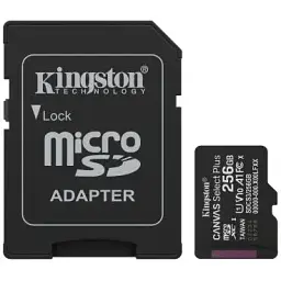 Карта пам'яті Kingston 256GB microSDXC class 10 UHS-I V10 A1 Canvas Select Plus (SDCS3/256GB)