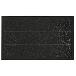 Килимок придверний Eco Fabric Листя без кромки чорний 45 х 75 см (4575-004) - мініатюра 3