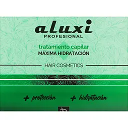 Ампули для волосся Aluxi Max Hidratacion Суперформула для максимального зволоження 8 мл - мініатюра 2