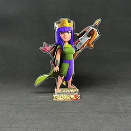 Акрилова колекційна фігурка Clash of Clans, Clash Royale Королева лучниць 15 см