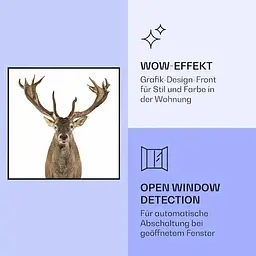 Інфрачервоний обігрівач Klarstein Wonderwall Air Art Smart Deer (10037831) - мініатюра 6