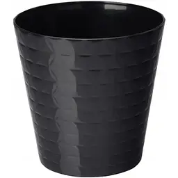 Кашпо для квітів Form-Plastic Diamant Mini-11 0.7 л чорний (3710-015)