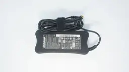 Блок живлення для ноутбука Lenovo 19V, 4.74A, 90W, 5.5x2.5mm, Bone Shape, Black (без кабеля !)