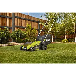 Газонокосарка акумуляторна безщіткова RYOBI RY18LMX33A-150 ONE+ 18В (ЗП+1х5Ач) 33см - мініатюра 4