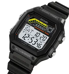 Годинник чоловічий наручний Skmei 2307 (Чорний) - мініатюра 2
