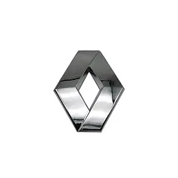 Емблема багажника Renault хром 87х110мм пластик (на скотчі)