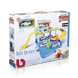 Ігровий набір ГАРАЖ (2 рівня, 1 машинка 1:43) Bburago 18-30039 - мініатюра 5