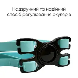 Окуляри для плавання Renvo Anda Pro Уні Anti-fog Блакитний OSFM (2SG510-10) - мініатюра 6