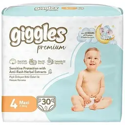 Підгузки Giggles Premium 4 Maxi 7-18 кг 30 шт (8680131206902)