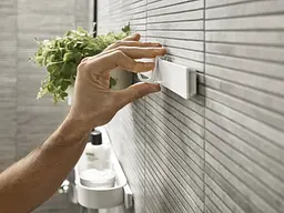 Полиця глибока Hansgrohe WallStoris 25x10x7 см Matt White 27912700, Білий матовий - мініатюра 2