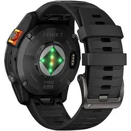Смарт-годинник Garmin Fenix 7 Pro Solar (No Wi-Fi) Slate Gray with Black Band (010-02777-02) [173307] - мініатюра 3