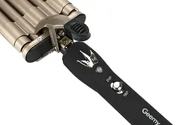 Плойка для волосся Geemy GM-2933 з керамічним покриттям Black-Gold (3_01065) - мініатюра 4