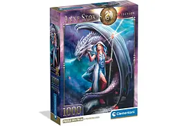Пазл Clementoni Anne Stokes Collection: Маг Дракона, Енн Стоукс (Anne Stokes Collection - Dragon Mage Puzzle - 1000 pcs.), 1000 ел. (39956)