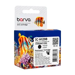 Картридж Barva HP 129 (C9364HE) 420c, black (IC-H129B)