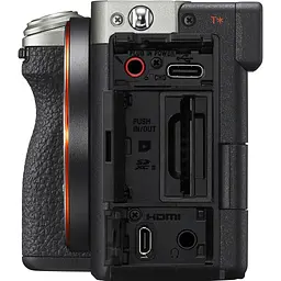 Бездзеркальний фотоапарат Sony Alpha A7C II Body Silver (ILCE7CM2S) UA [111132] - мініатюра 4