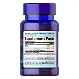 Жирні кислоти Puritan's Pride Extra Strength DHA 500 mg 30 капсул - мініатюра 2