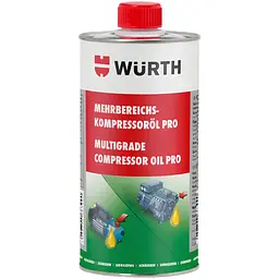 Мастило компресорне Wurth Multigrade Pro 1000 мл (0892764123)