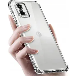Панель BeCover Anti-Shock для Motorola Moto G73 Clear (709827) - мініатюра 4