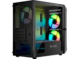 Корпус Logic Concept Portos ARGB Mini Black (AM-PORTOS-10-0000000-0002) - мініатюра 8