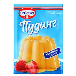 Пудинг Dr.Oetker з ванільним смаком, 40 г (395803)