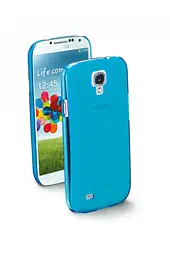 Накладка чохол бампер Samsung i9500 Galaxy S4 панель (Блакитна) - мініатюра 6