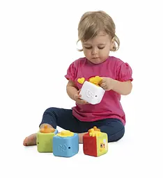Іграшка розвиваюча Chicco Мультисенсорні кубики Монтессорі 2 в 1 (11857.00) - мініатюра 5