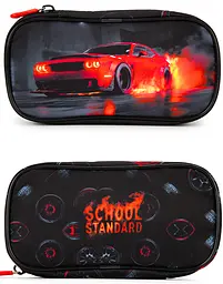 Ортопедичний шкільний рюкзак 3 в 1 для хлопчика School Standard 38х30х18 см з Машиной для молодших класів (Full 170-69) - мініатюра 4