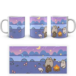 Кухоль GeekLand Pusheen Пушин вечір РС.02.379 330 мл різнобарвний - мініатюра 2